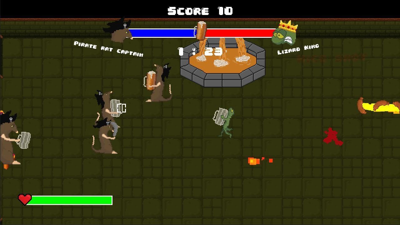 Realm of the drunken lizard king screenshot 2