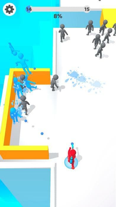 Paintman 3D - color shooter screenshot 4