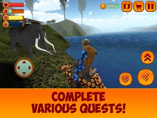 Dino Rider - Island Survival screenshot 3