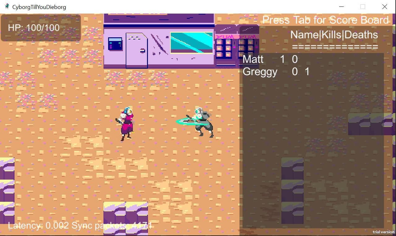 Cyborg Til You Dieborg Online screenshot 2