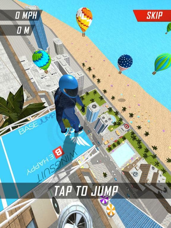 Base Jump Wing Suit Flying screenshot 2