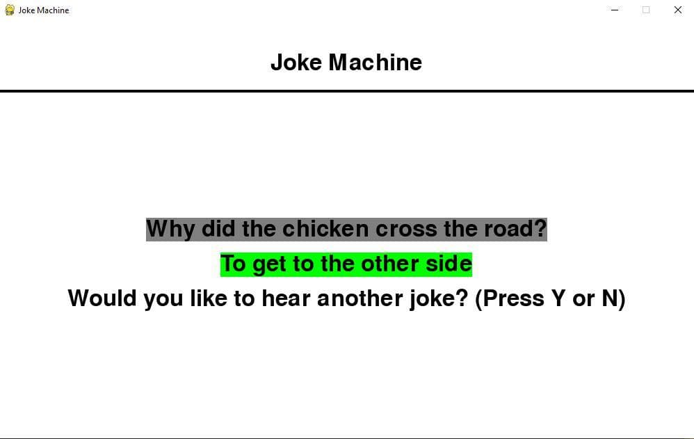 Joke Machine