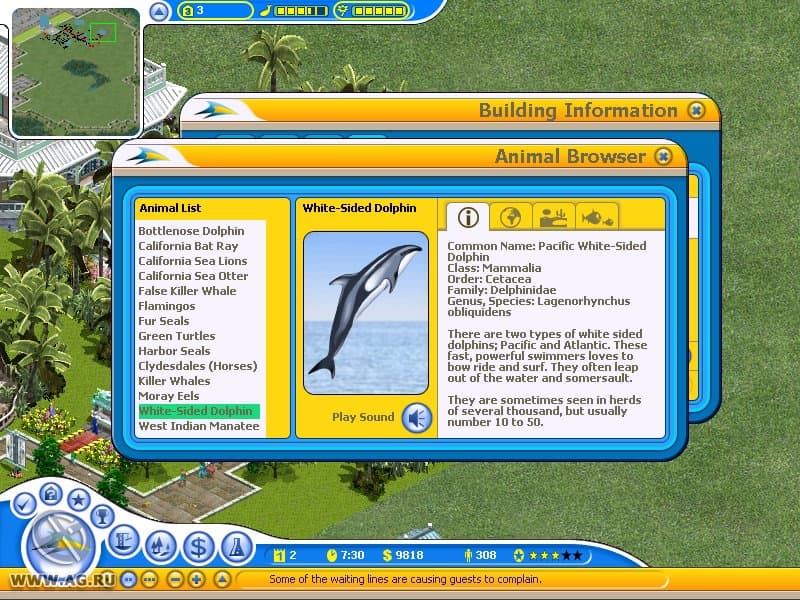 SeaWorld Adventure Parks Tycoon screenshot 5