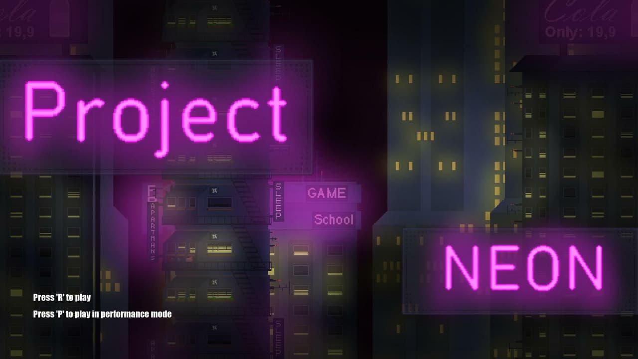 Project Neon - Ping Pong screenshot 2