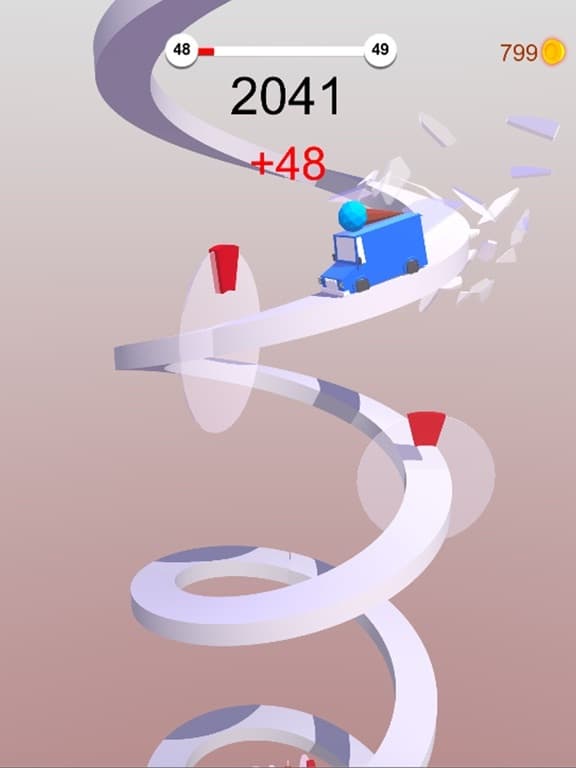 Twisty Break 3D - Car Run Down screenshot 5