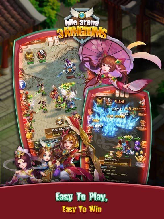 Idle Arena: 3 Kingdoms screenshot 2