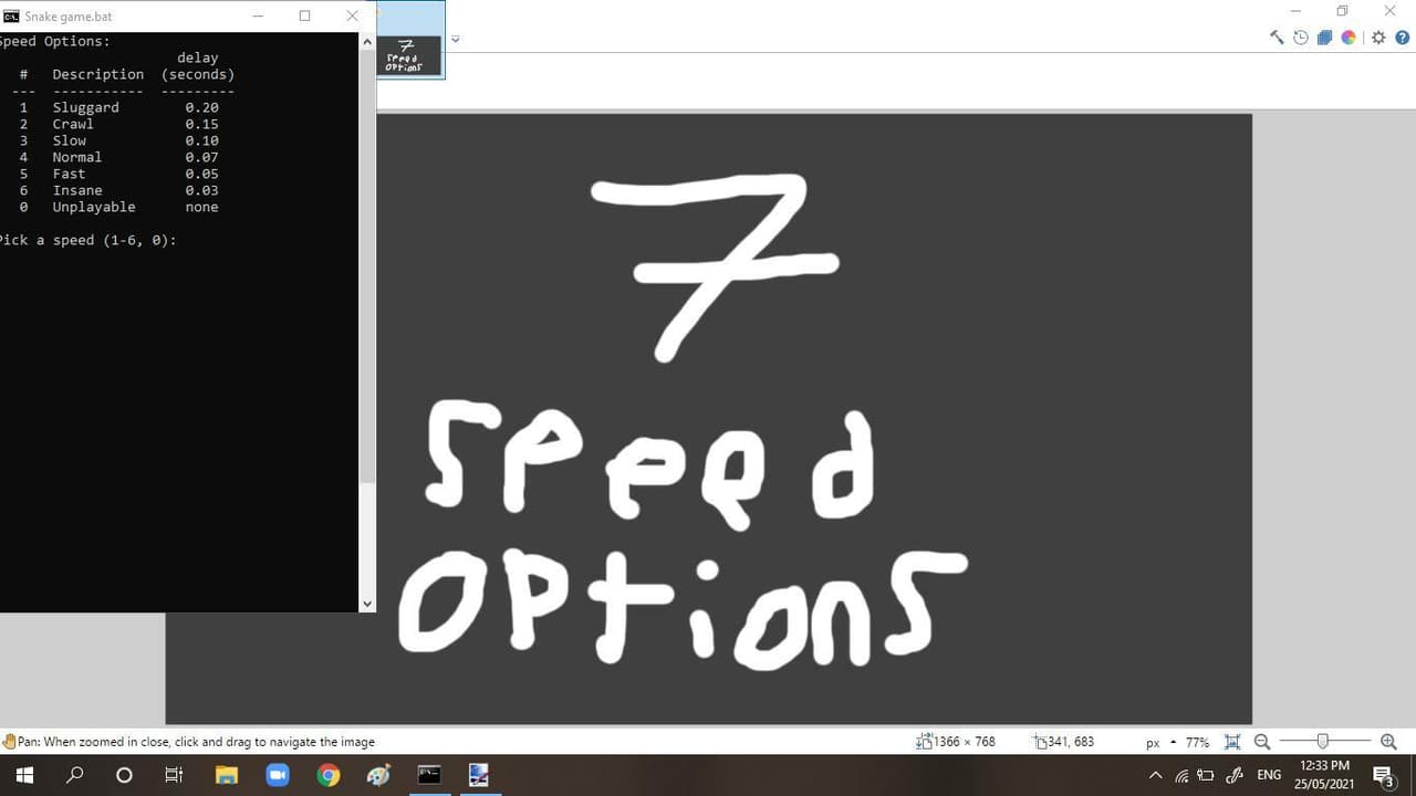 Snake game (Nashy dev) screenshot 2