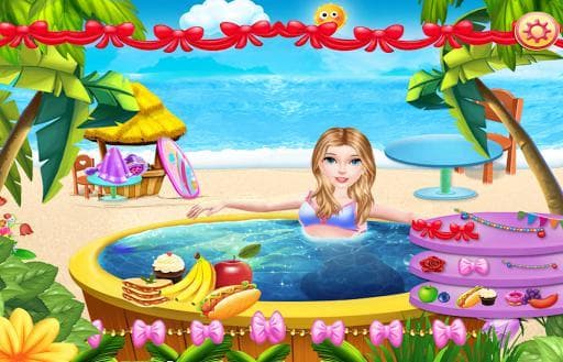 Princess Swimming Pool Fun screenshot 5