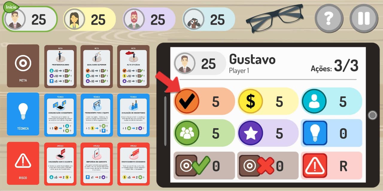 Projeto Efetivo - O Jogo da Gestão de Projetos screenshot 5