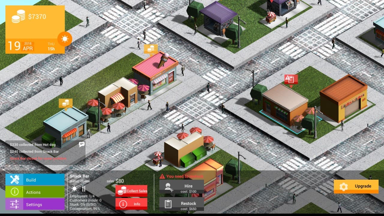 Commanager Tycoon screenshot 4