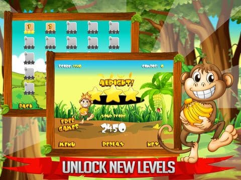 Monkey Thrill - Fun Kids Tap Game FREE! screenshot 4