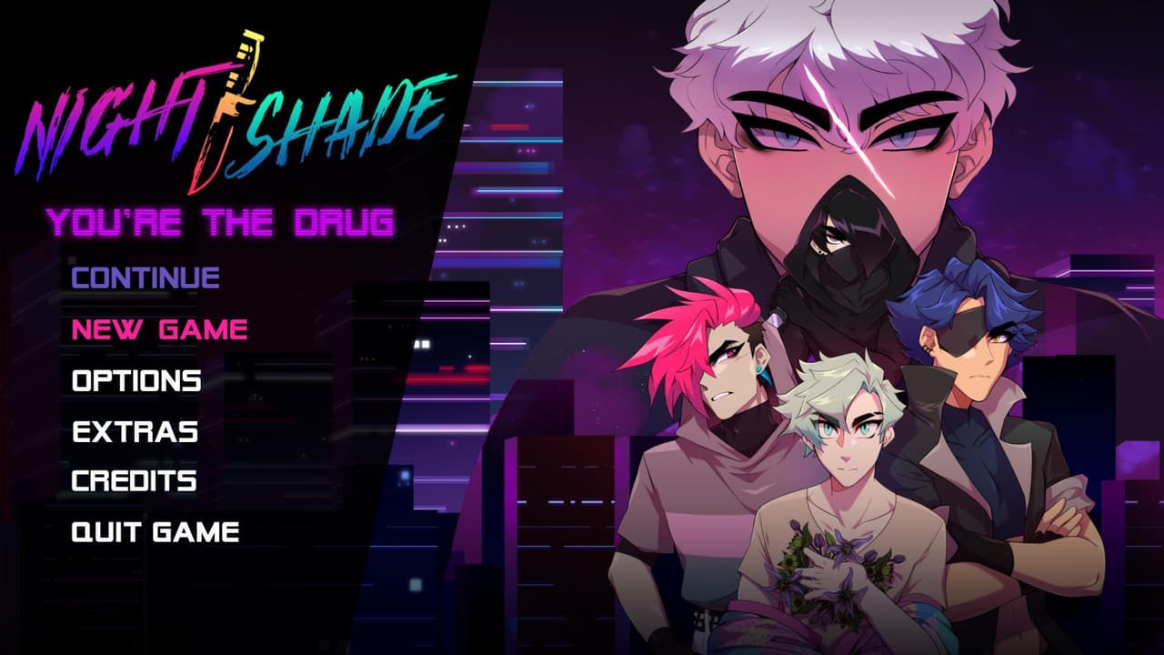 NIGHT/SHADE: Youre The Drug (itch) screenshot 2