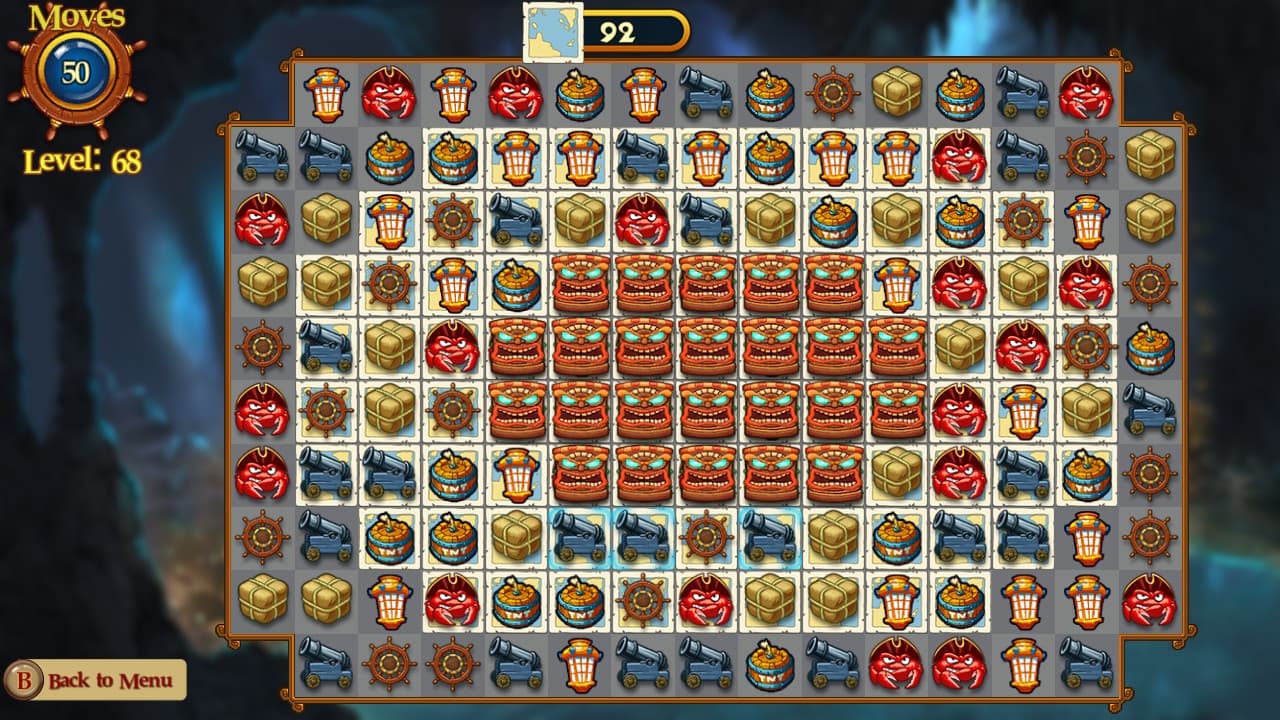 Match Three Pirates II screenshot 6