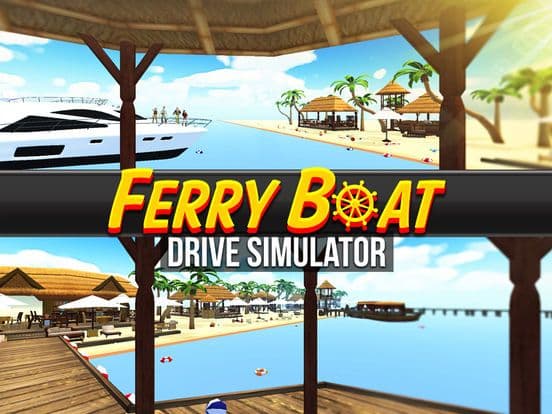 Ferry Boat Driving Simulator: Ride Ferry Transport screenshot 2