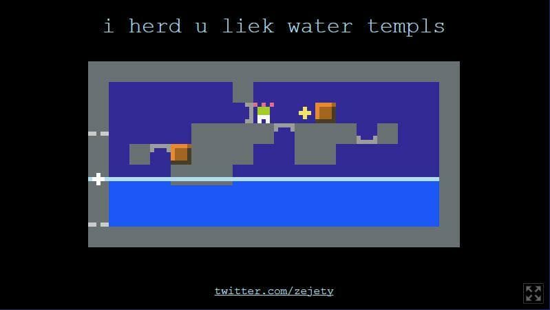 i herd u liek water templs