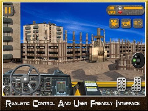 Construction Truck Simulator: Extreme Addicting 3D Driving Test for Heavy Monster Vehicle In City screenshot 3