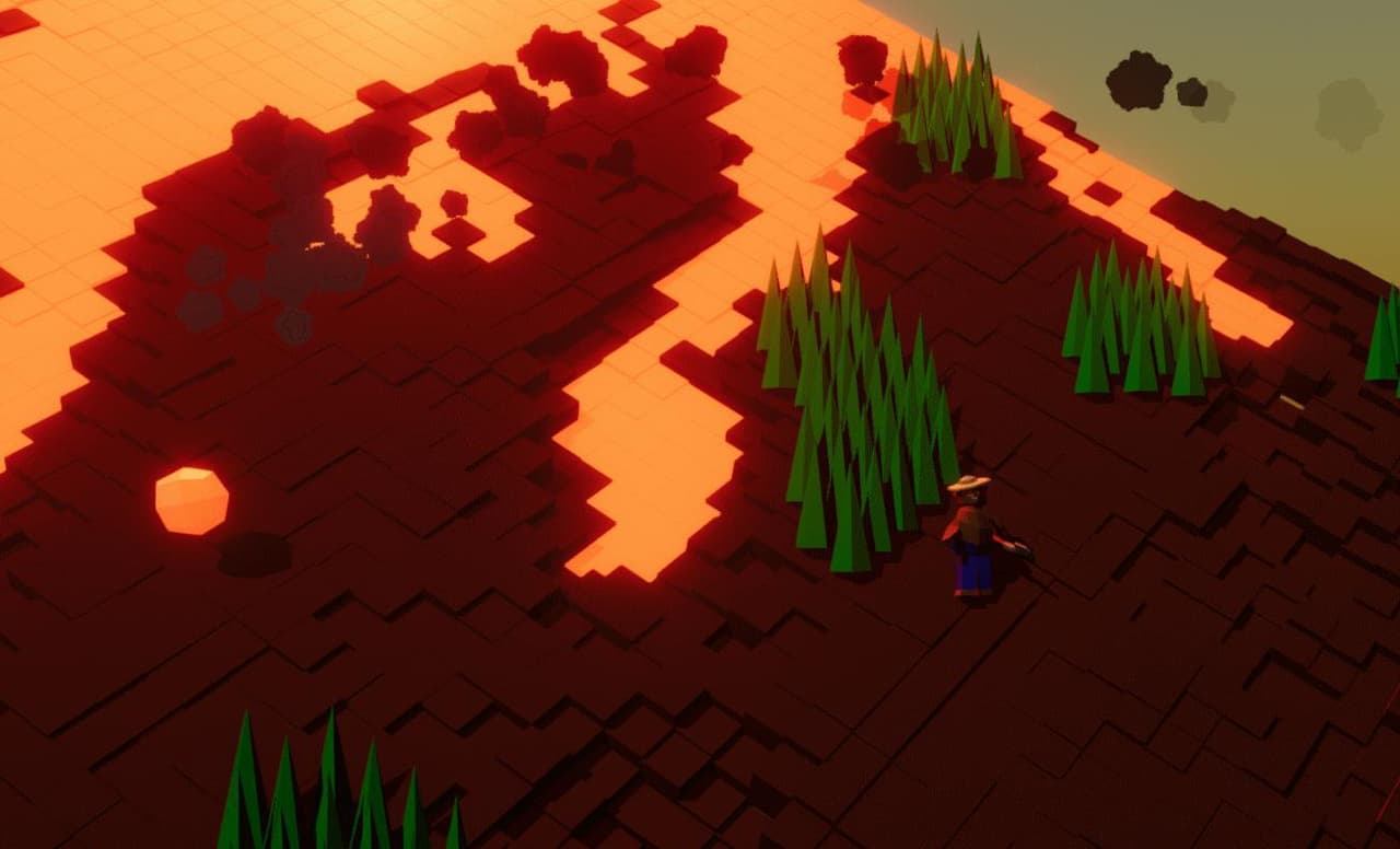 Only You Can Try In Vain To Prevent Forest Fires On An Active Volcano
