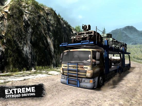 US Army Multi Truck Transport – Crazy Cargo Drive screenshot 2