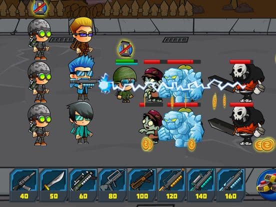 Zombie Defense vs Snipers - Zombies Games Frontier screenshot 3