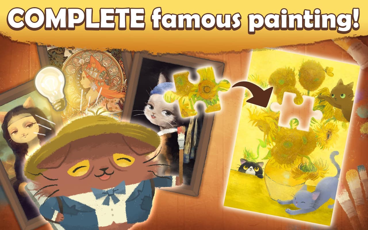 Cats Atelier - A Meow Match 3 screenshot 5