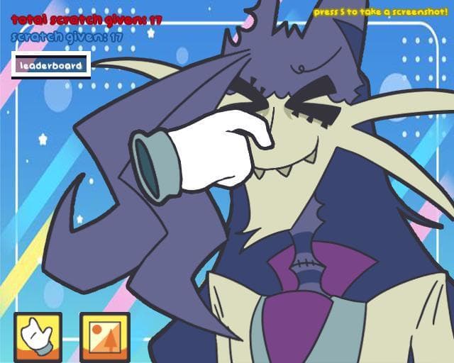 SCRATCH MYSTERYS NOSE (DOLL EYE FAN-GAME) screenshot 3