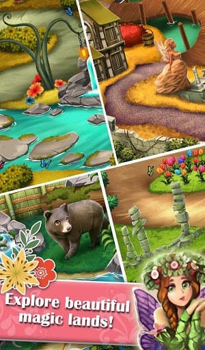 Mahjong Magic Lands: Fairy Kings Quest screenshot 4
