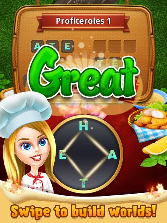Cooking Word Find Puzzle Games screenshot 5