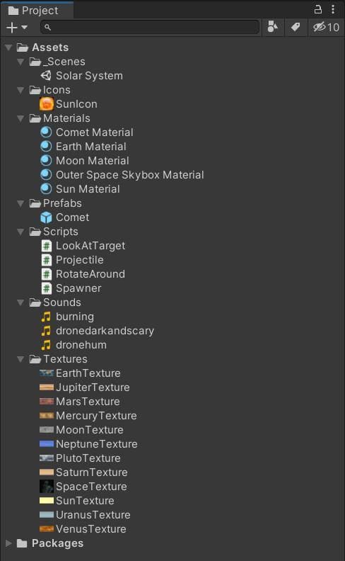Solar System (itch) (andrewsebad) screenshot 2