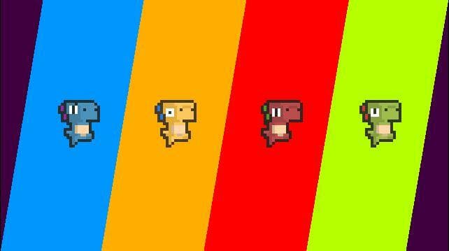 DinoRun (LiWorDev) screenshot 2