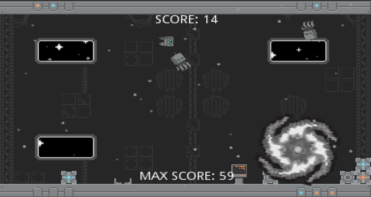Space Robot: Dodge em all