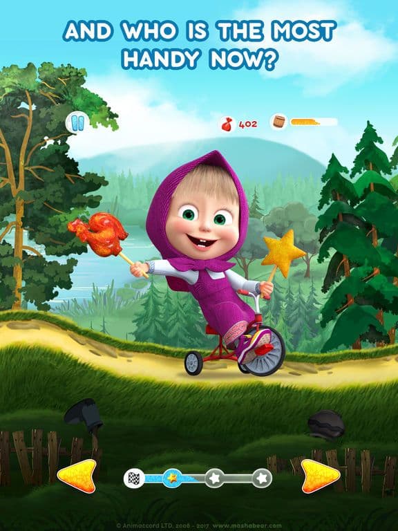 Masha and the Bear: Car Games screenshot 4