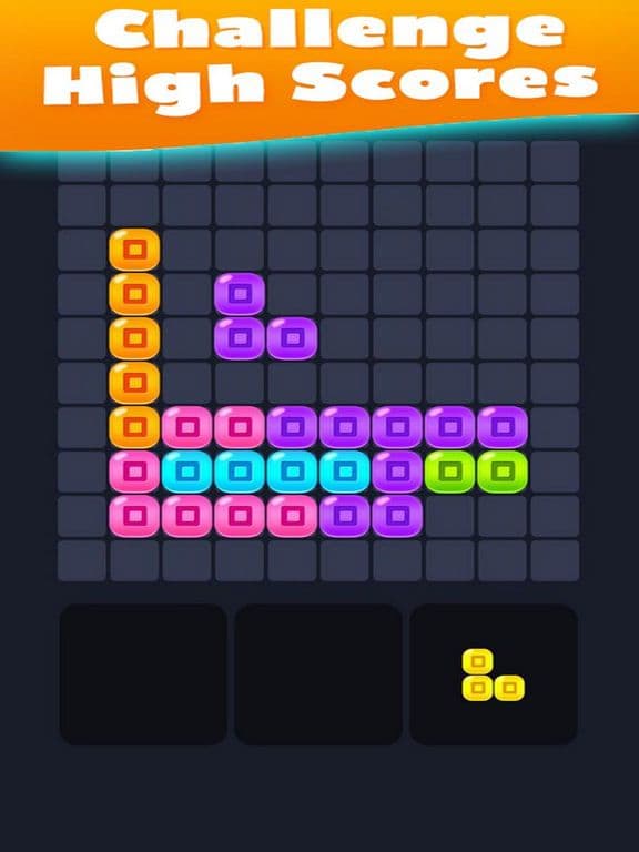 Hex Fill Brain: Hexagon Blocks