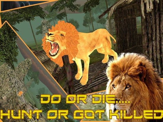 Wild Lion Hunter 2016 - Jungle King Hunting Simulation 3d: Full fun free game screenshot 3