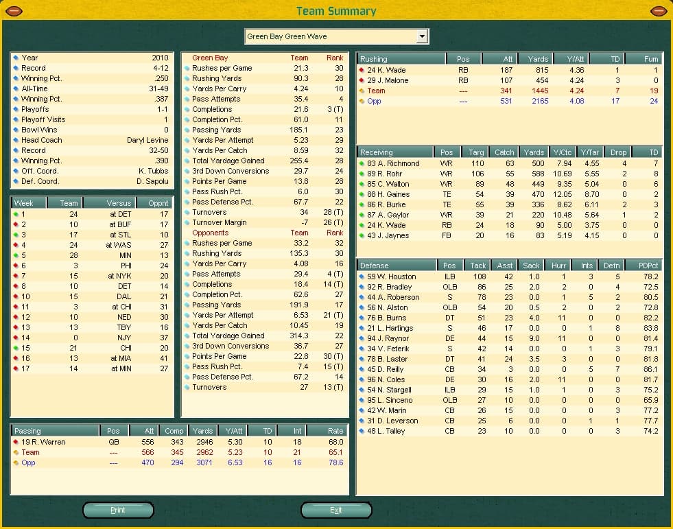 Front Office Football 2007