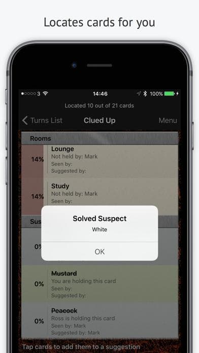 Clued Up: for Clue Board Game screenshot 5