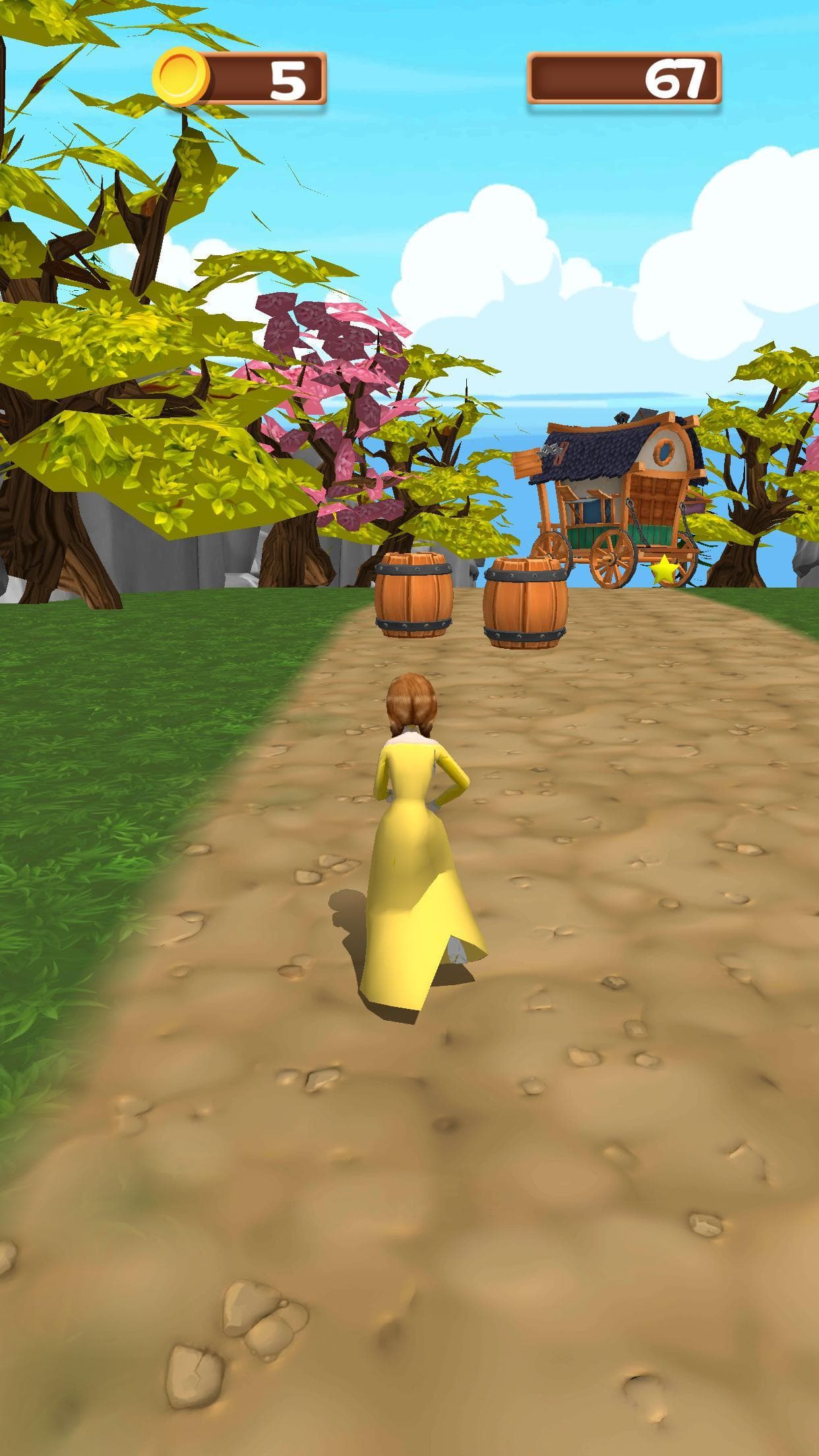 Princess Boo - 3D Run screenshot 5