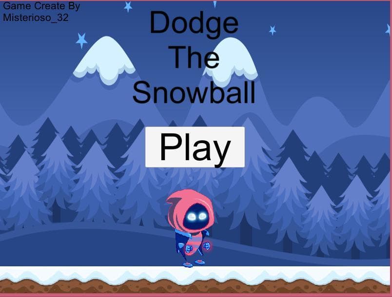 Dodge the snowball screenshot 2