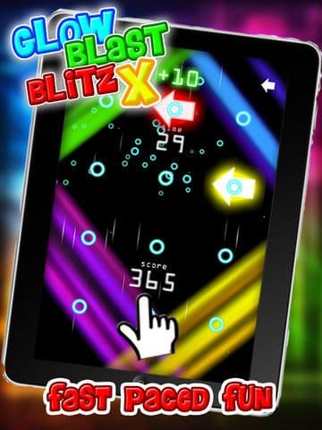 Glow Blast Blitz X - Bubble Arrow Tap Game