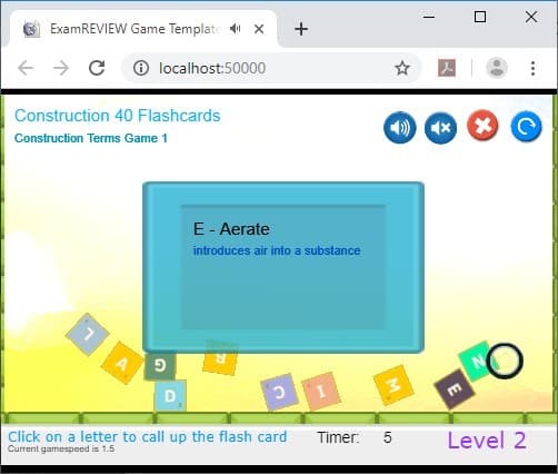 CramFLASH Construction Exams Random Flashcard Apps screenshot 2