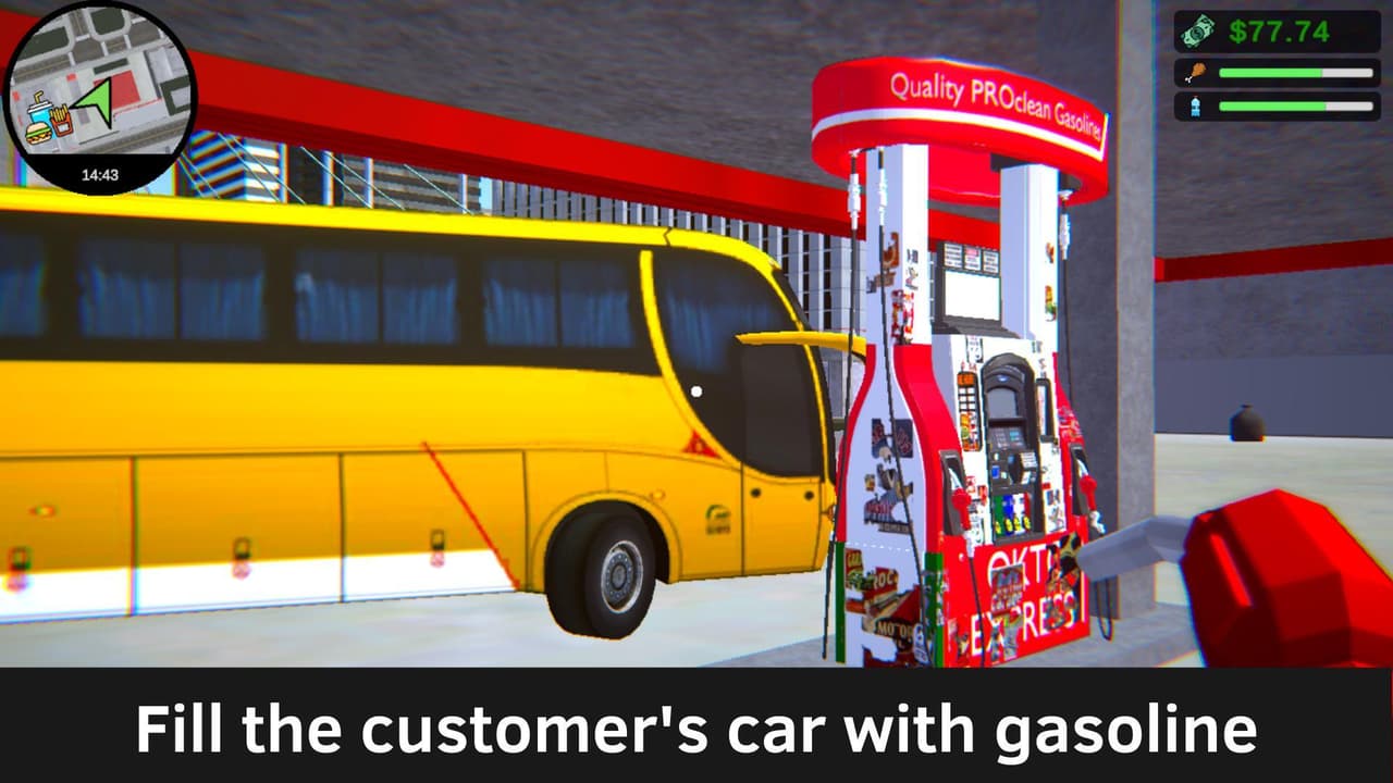 GAS STATION SIMULATOR REMAKE screenshot 3