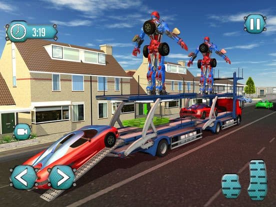 Futuristic Robot Transport screenshot 3