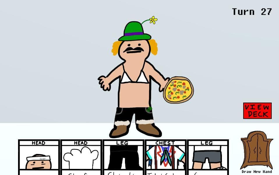 Decked Out, a Deckbuilding Dress Up Game screenshot 2