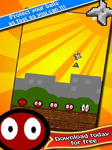 Bouncy Bouncing Shuriken Ball - by Cobalt Play Games screenshot 2