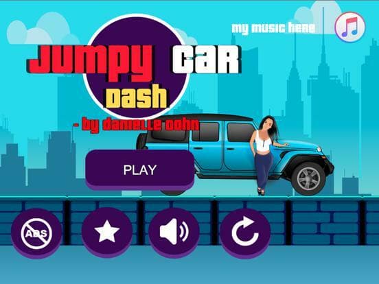 Jumpy Car Dash - Danielle Cohn screenshot 2