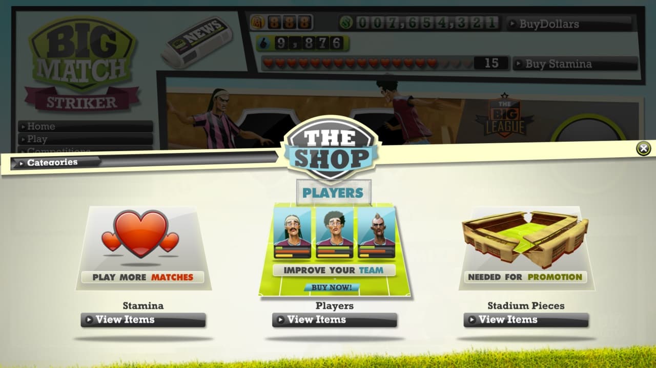 Big Match Striker screenshot 5
