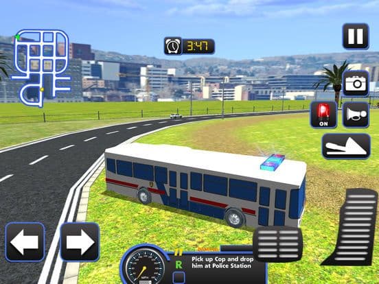 Police Bus Staff Transport screenshot 2