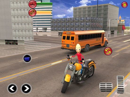 Baldi Stickman Hero Crime City screenshot 2