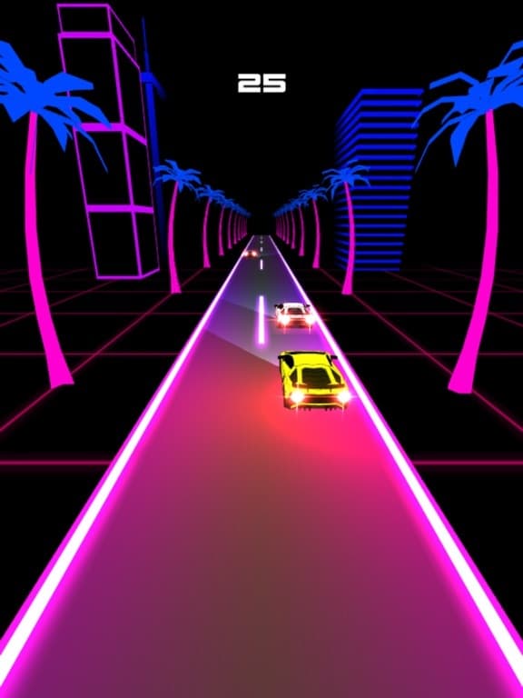 Night Rider - Cyberpunk Racer screenshot 3