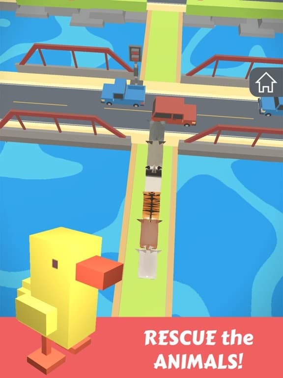 Animal Cross: Road to Rescue! screenshot 2