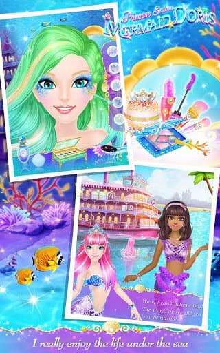 Princess Salon: Mermaid Doris screenshot 3